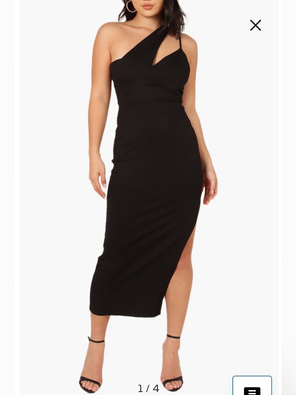 NWOT- Petal and Pup Women's Jolie Dress, Black, Size 0